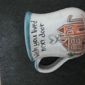 Charming Ceramic Mug with House Design